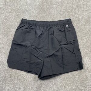 DSG Women's Black 3 Inch High Rise‎ Woven Athletic Running Shorts Size M